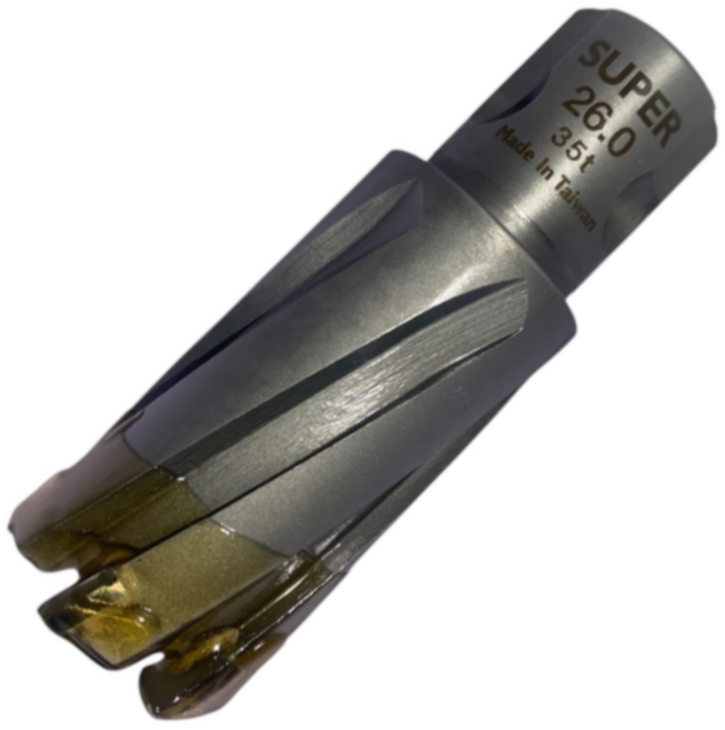 초경 브로치커터 마그네틱드릴날 악마의발톱 26mm 대만산 35L, 1개