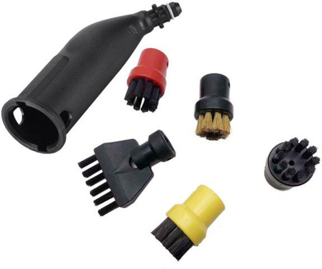 호환용 스팀 청소기 슬릿 깍지 브러시 스프링클러 헤드 플랫 KARCHER SC1 SC2 SC3 SC4 SC5 용, 기본, 1개