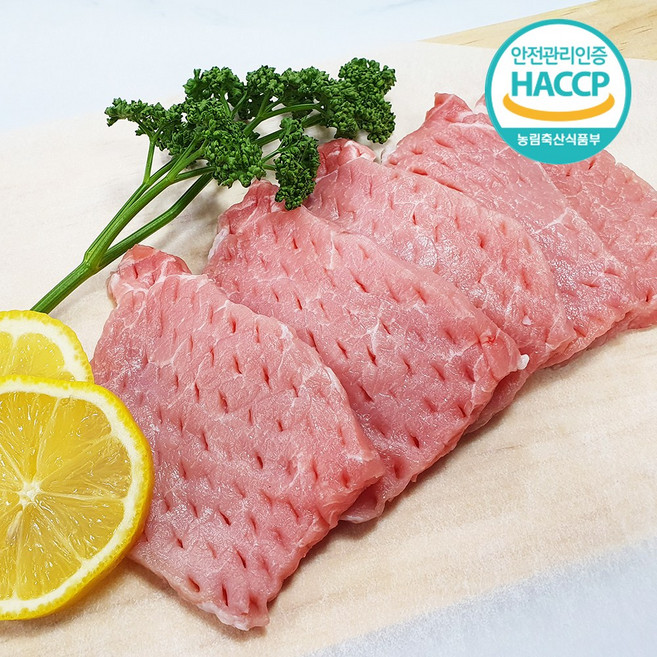 디에스미트 한돈 돼지등심 돈가스용 300g 우시산한돈 냉장, 1개