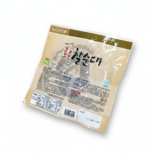 순대 호호찰 성빈식품 500g/냉동/식품/간단/조리/캠핑/대용량/식당/단체/아이들/간식, 1개