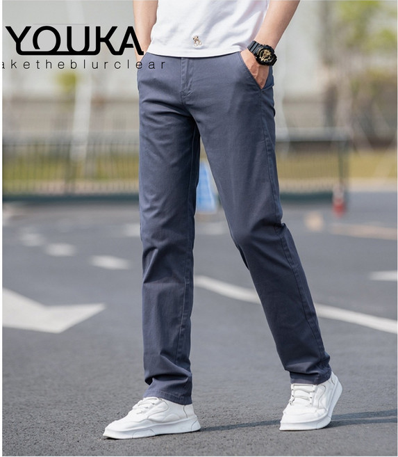 디한스 스판 밴딩 캐주얼 남성바지