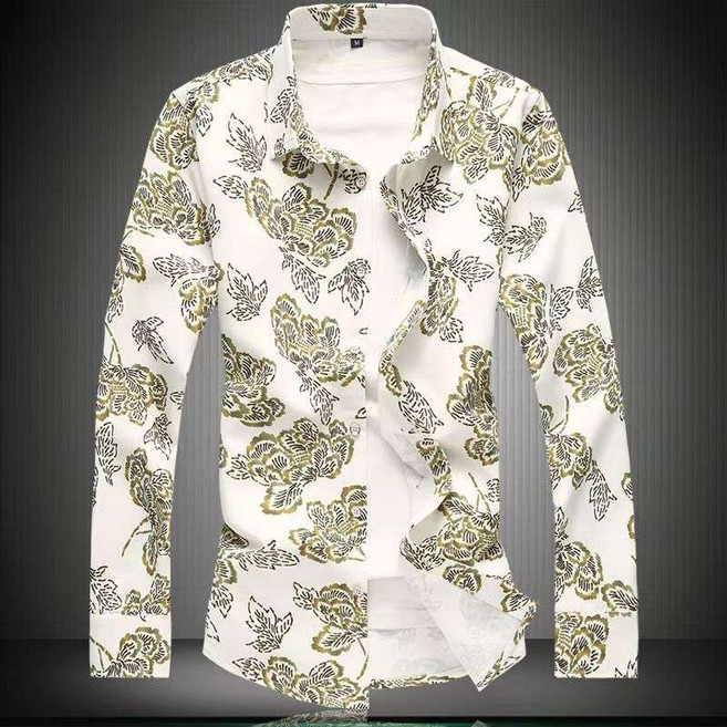 조폭셔츠 남자 건달 느와르 바캉스룩 시밀러룩 하와이안 캐주얼 깡패 I