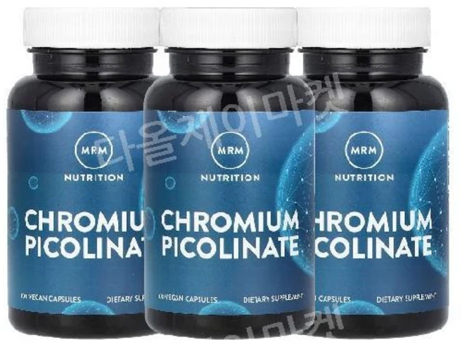 3개 MRM뉴트리션 크로뮴 Chromium 200mcg 100정 - 쿠팡