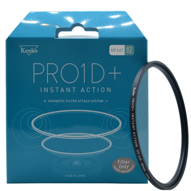겐코 PRO1D+ 자석필터 UV L41 55mm, INSTANT ACTION UV 55mm, 1개