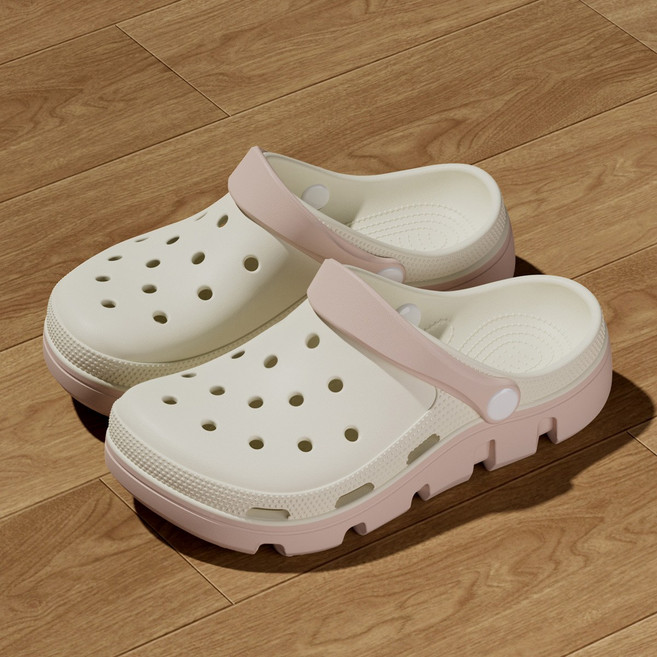 꽃꽃세계 푹신한 남녀공용 샌들 슬리퍼