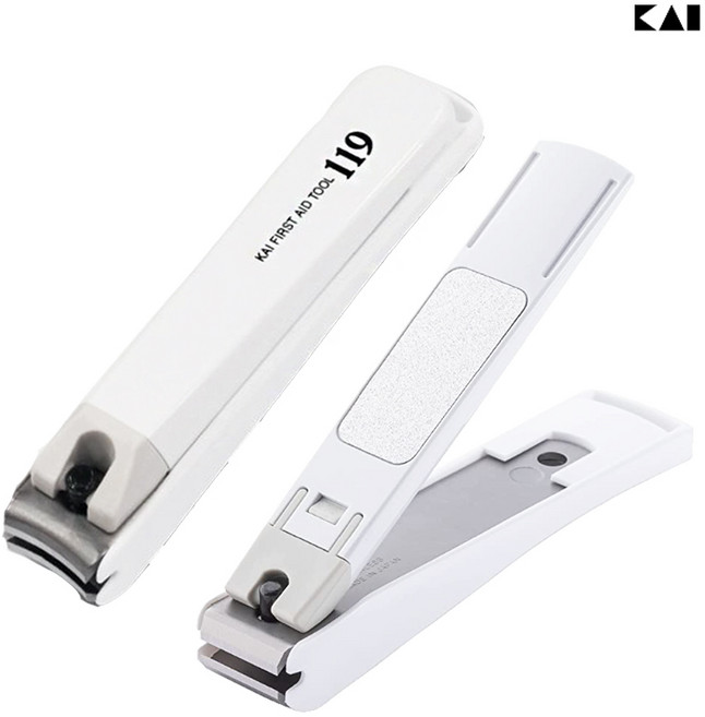 일본 카이 119 손톱깎이 튐방지 손톱깍기, S(소형), 1개, S(소형)