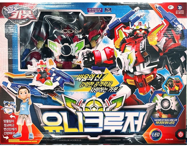 헬로카봇 유니크루저 로봇장난감, 혼합색상, 1개