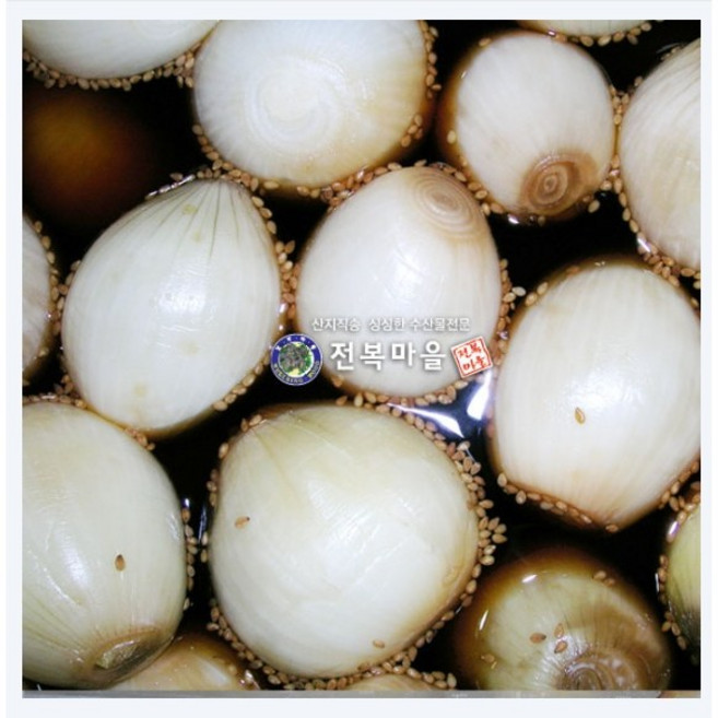 무안 양파장아찌 양파피클 1kg 양파김치 양파반찬 밑반찬 밥반찬, 1개