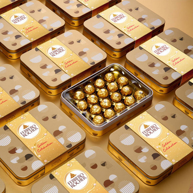페레로로쉐 T18 틴 초콜릿 화이트데이 발렌타인데이, 225g, 100개