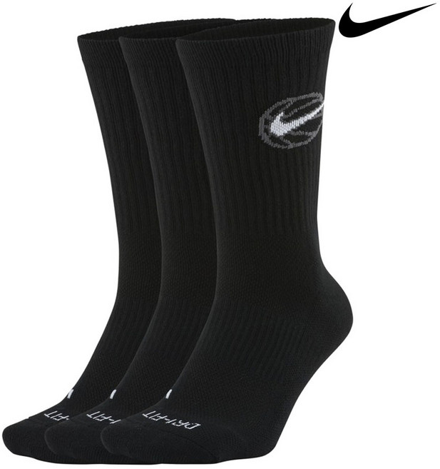 나이키 코리아 매장용 3P 양말 DA2123-010 에브리데이 크루 삭스 농구 런닝 등산