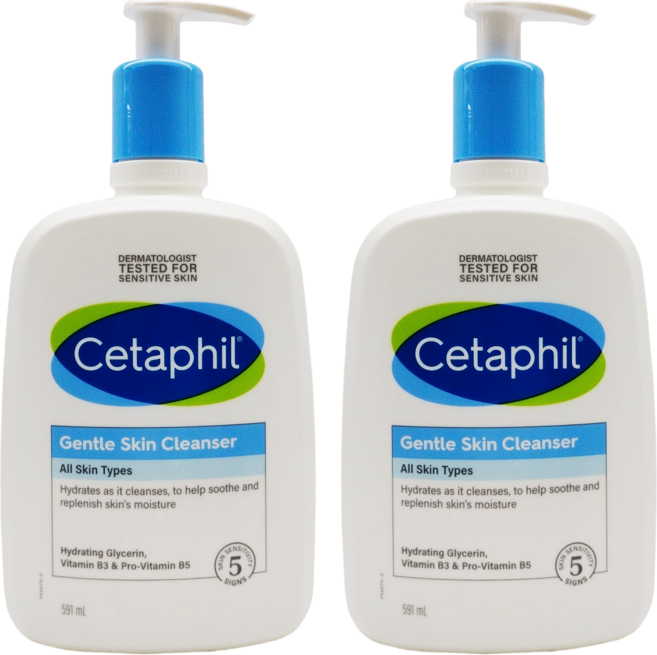 Cetaphil 舒特膚 溫和潔膚乳, 591ml, 2瓶