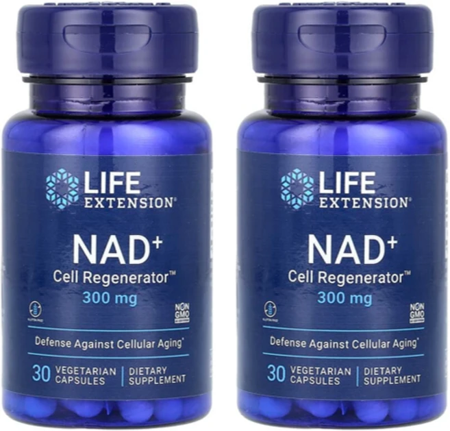 라이프익스텐션 NAD+ 니코틴아미드 리보사이드 NR 300mg 30캡슐 x 2통, 30정, 2개 - 쿠팡