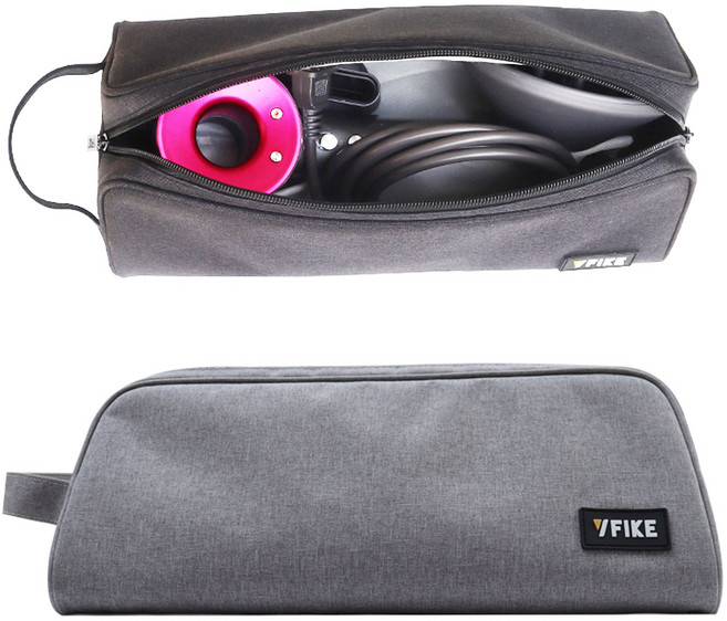 쿠넬 휴대용 드라이기 파우치, 그레이, 1개