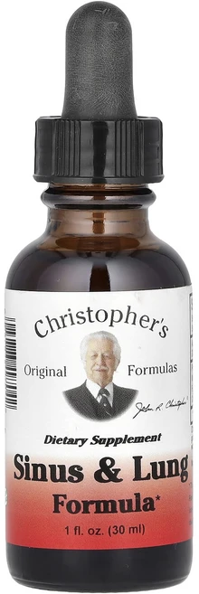 Christopher's Original Formulas 부비강 및 폐 포뮬라 30ml(1fl oz), ChristophersOriginalFormulas부비, 1개, 30ml - 쿠팡