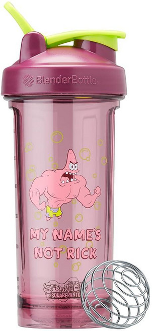 Blender Bottle 스폰지밥 X 블렌더보틀 프로 V2 보틀 828ml 142127, My Names Not Rick!, 1, 0.9999998807907247
