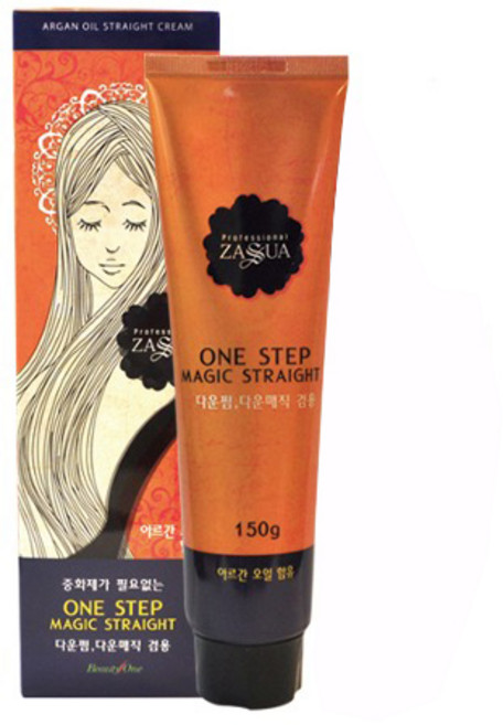 자수아 원스텝 다운펌 다운매직 스트레이트, 150g, 1개