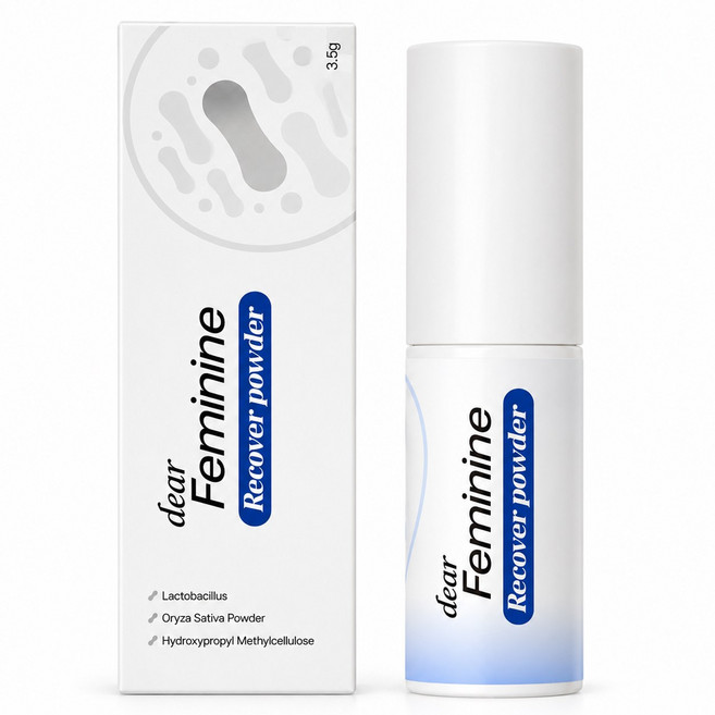 디어페미닌 리커버 파우더 뿌리는 여성 질유산균, 3.5g, 1개