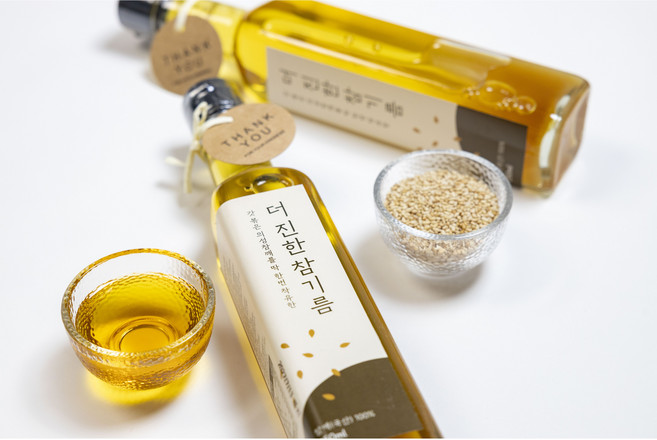 [빅토리팜] 경북 의성 더 진한 참기름 250ml, 1개
