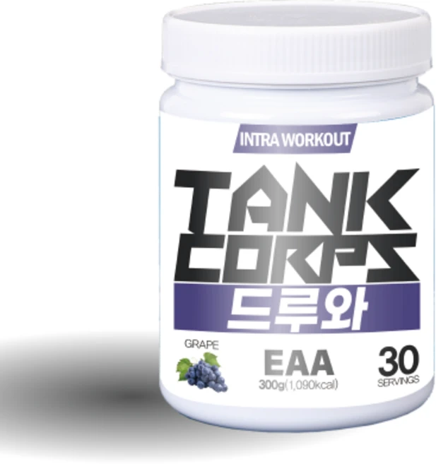 탱크콥스:탱크군단 드루와 EAA BCAA 300g, 1개 - 쿠팡