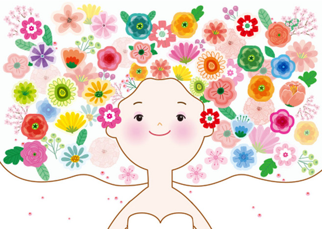 [당근밭] 꽃 칭찬스티커+칭찬스티커판 세트 참잘했어요 에바알머슨, 1. 꽃머리5장 + 칭찬스티커5세트