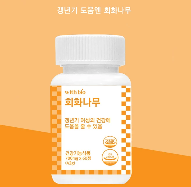 갱년기 여성 건강엔 위드바이오 회화나무 60정, 60개 - 쿠팡