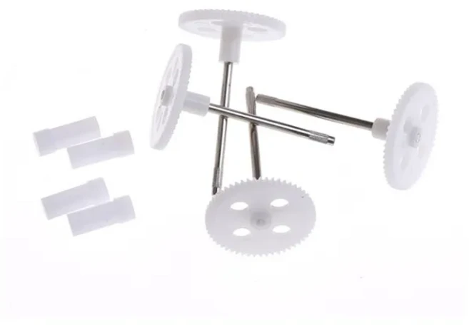 SYMA X5SW RC 드론 쿼드콥터 예비 부품 8X16mm 모터 기어 9T, 02 4pcs Gears
