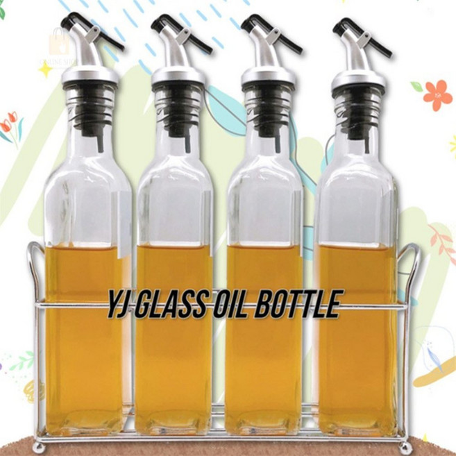 YJ 글라스 오일병 250ml 4개세트