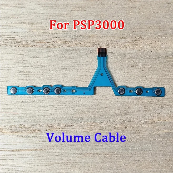 PSP1000 용 1PC PSPGO 왼쪽 오른쪽 버튼 기능 시작 홈 볼륨 키패드 플렉스 케이블, 16 For PSP3000 Volume