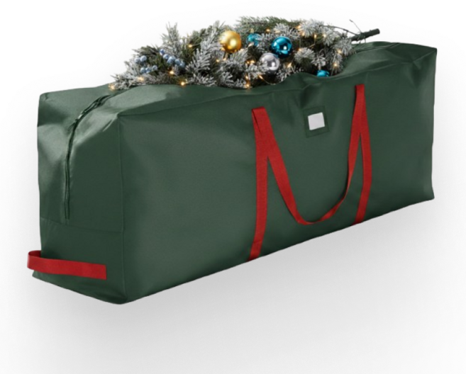 크리스마스 트리 보관함 가방 보관백, 1개, 그린