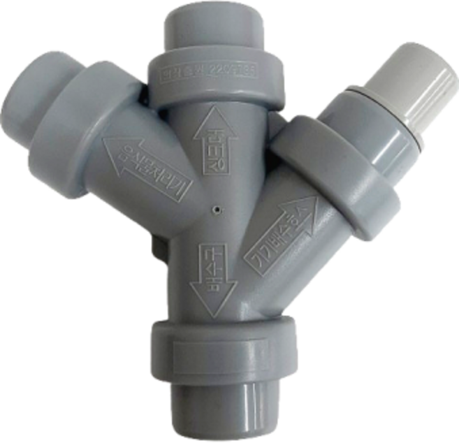 싱크대 배수구 W연결구 (30-30-22-30) 4구 다중호스 연결구 식기세척기 드럼세탁기 배수호스, 1개, W연결구(30-30-22)