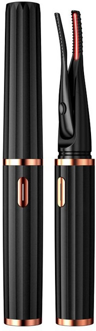 PYHO저온히팅 뷰러 속눈썹 C타입 온도조절 속눈썹 고데기, 1개, 블랙