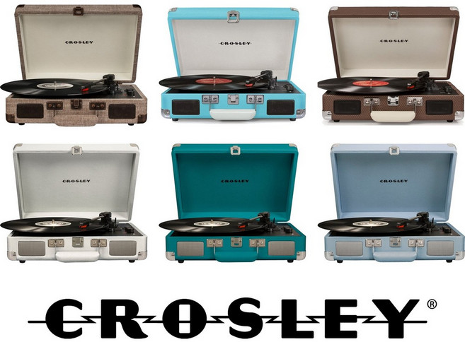 크로슬리 LP 턴테이블 디럭스 빈티지 블루투스, Black