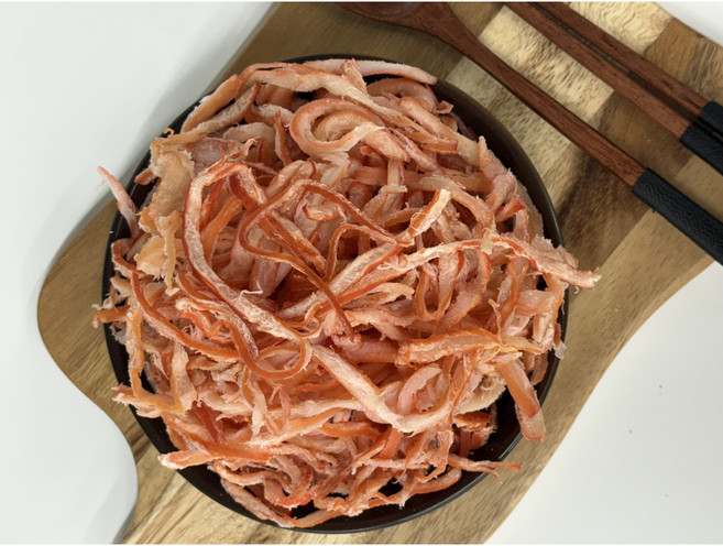 대원건어물 국내가공 홍진미채 쫄깃담백 오징어채 볶음반찬 진미채, 100g, 1개