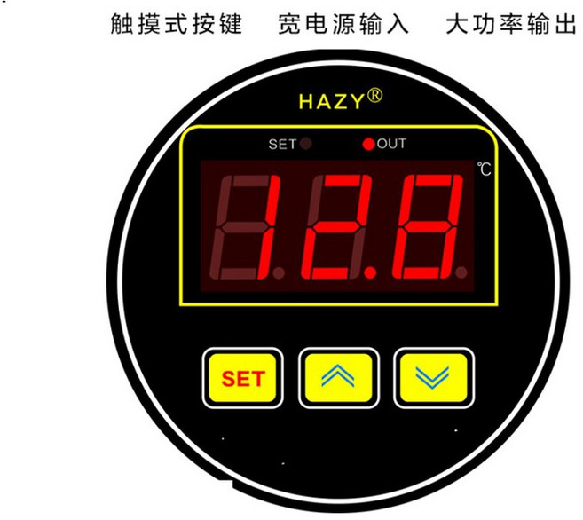 寬電壓觸控式30A輸出制熱制冷兩用NTC溫度控制器, 1個, AC110~220V