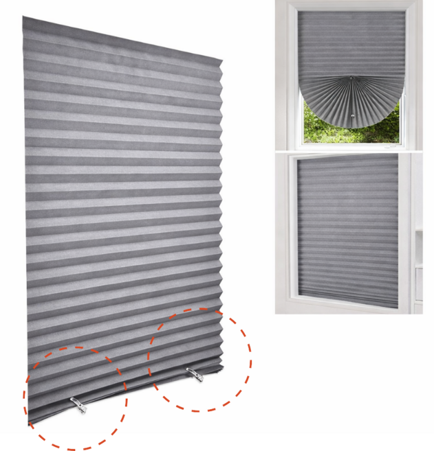 여유가득 파스텔톤 붙이는 셀프 블라인드 부착형 무타공