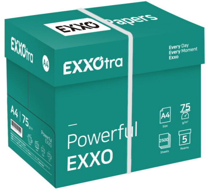 [엑소] 트라(EXXOtra) A4 복사용지(A4용지) 75g 2500매 1BOX, 상세 설명 참조, 상세 설명 참조