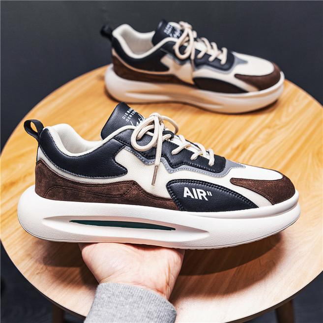 자칠 남성 스니커즈 키높이 통굽 운동화