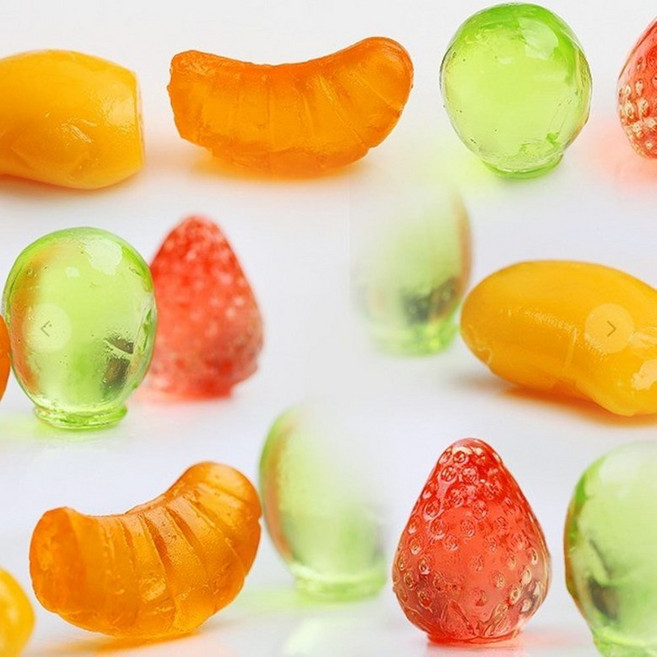 까먹는 과일맛 젤리 180g 오렌지맛 단체간식 어린이집, 당일발송 황토식품 VB 과일젤리 오렌지맛 젤리180g, 1개