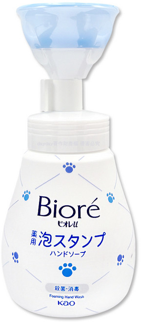 Biore 蜜妮 貓掌造型泡泡洗手慕斯 弱酸性配方 240ml/瓶, 1個