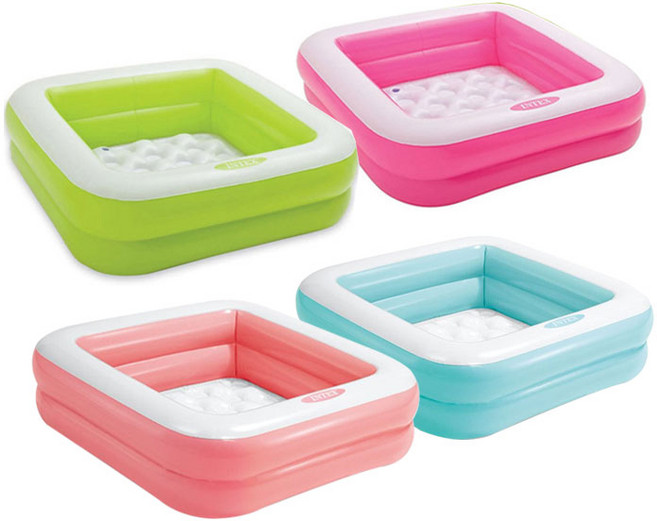 인텍스 사각 유아 풀장, 색상랜덤