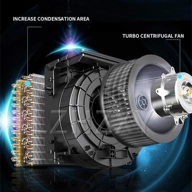 60L/D 제습기 산업용 700W 지하실 창고 작업장 7L 물탱크