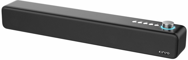 KINYO 5.0藍牙音箱 BTS-735, 黑色, BTS735B