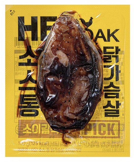 허닭 소스 품은 통닭가슴살 소이갈릭 맛 100g, 1개