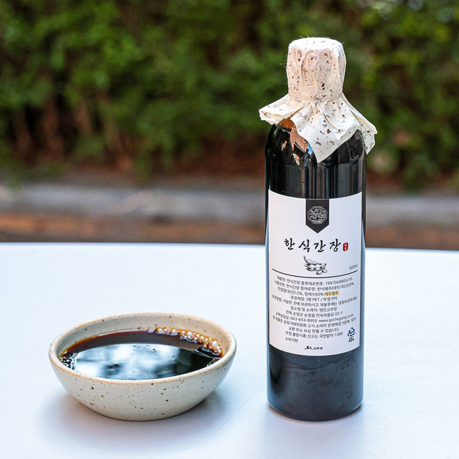 순창 한식 발효간장 국간장 4년숙성 명인 박현순어머님, 1개, 900ml