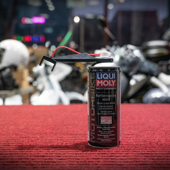 리퀴몰리 오토바이 관리용품 체인 루브 화이트 (PN 1591), 1개