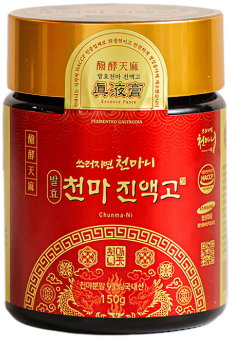 [TTP INC] 맑은 집중력 항산화 효소의 활성 천마효능/김오곤원장 쓰러지면 천마니 발효천마 진액고/철 칼륨 마그네슘 함유 혈행개선 도움, 300g, 1세트