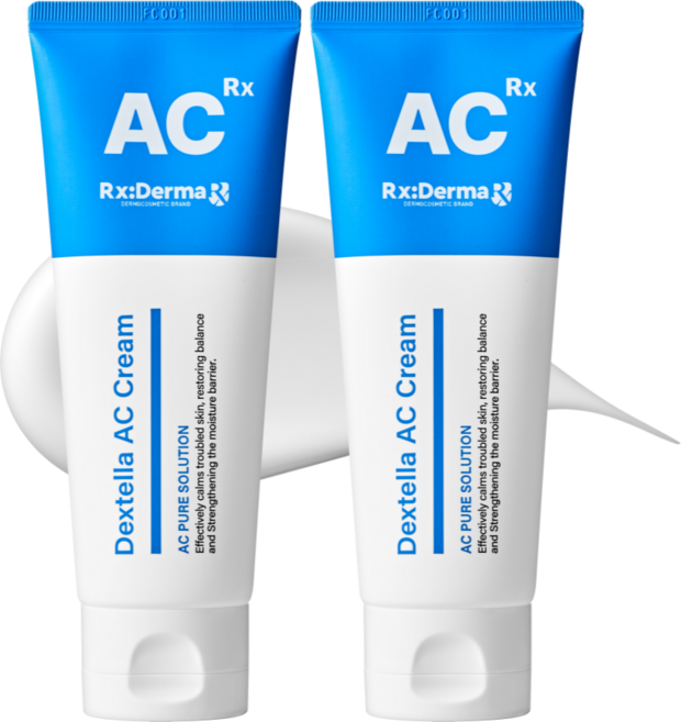 알엑스더마 덱스판테놀 시카 크림 피부과입점 논코메도제닉 시술후 요철 흔적 리페어, 2개, 100ml