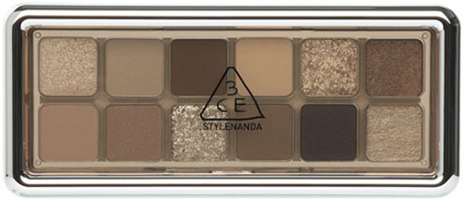 3CE 뉴 테이크 아이섀도우 팔레트, RAW NEUTRALS, 1개