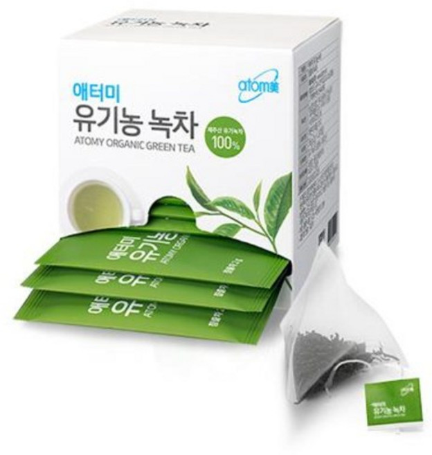 애터미 유기농 녹차, 2g, 18개입, 1개