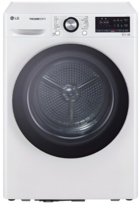 LG전자 듀얼 인버터 히트펌프 트롬 건조기 10kg 방문설치, RH10WTA (방문설치), 화이트